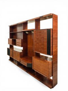 Vittorio Dassi Mobilificio Dassi Dassi Italian Midcentury Modular Wall Unit or Sideboard designed by Dassi 1960s - 4620397