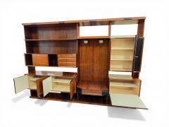 Vittorio Dassi Mobilificio Dassi Dassi Italian Midcentury Modular Wall Unit or Sideboard designed by Dassi 1960s - 4620402
