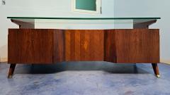Vittorio Dassi Mobilificio Dassi Dassi Italian Midcentury Presidential Executive Table Desk designed by Vittorio Dassi - 4430255
