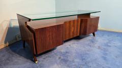Vittorio Dassi Mobilificio Dassi Dassi Italian Midcentury Presidential Executive Table Desk designed by Vittorio Dassi - 4430259