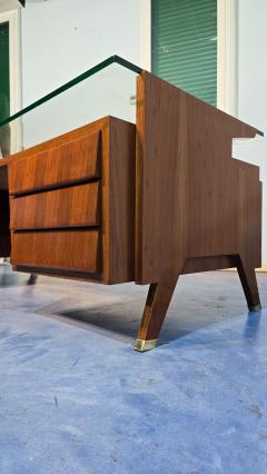Vittorio Dassi Mobilificio Dassi Dassi Italian Midcentury Presidential Executive Table Desk designed by Vittorio Dassi - 4430264
