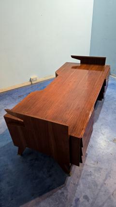 Vittorio Dassi Mobilificio Dassi Dassi Italian Midcentury Presidential Executive Table Desk designed by Vittorio Dassi - 4430266