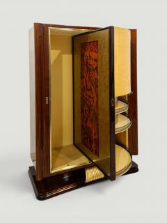 Vittorio Dassi Mobilificio Dassi Dassi Italian Midcentury Revolving Cabinet Bar by Vittorio Dassi in 1950s - 4654519