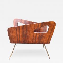 Vittorio Dassi Mobilificio Dassi Dassi Italian Modern Magazine Rack - 4379313