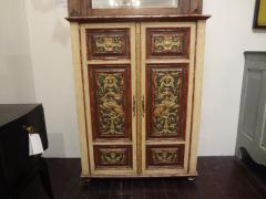 Vittorio Dassi Mobilificio Dassi Dassi Italian Painted and Giltwood Chinoiserie Cabinet - 4224845
