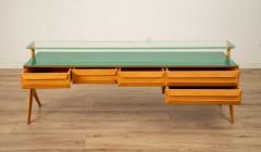 Vittorio Dassi Mobilificio Dassi Dassi Mid Century Modern Cabinet Console Vanity by Vittorio Dassi Italy 1950s - 4382972