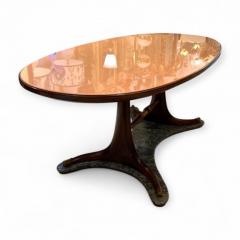 Vittorio Dassi Mobilificio Dassi Dassi Oval Dining Table by Vittorio Dassi 1950s - 4386149