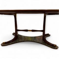 Vittorio Dassi Mobilificio Dassi Dassi Oval Dining Table by Vittorio Dassi 1950s - 4386154