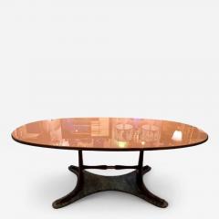 Vittorio Dassi Mobilificio Dassi Dassi Oval Dining Table by Vittorio Dassi 1950s - 4444061
