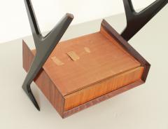 Vittorio Dassi Mobilificio Dassi Dassi Pair of Night Stands by Vottorio Dassi Italy 1950s - 2831065