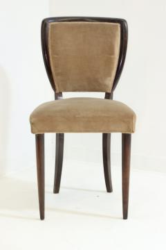 Vittorio Dassi Mobilificio Dassi Dassi Set of Six Dining Chairs by Vittorio Dassi 1940 Italy - 3568312