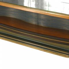 Vittorio Dassi Mobilificio Dassi Dassi Vittorio Dassi Italian Mid Century Walnut Maple Vitrine Cabinet - 2793560