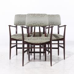 Vittorio Dassi Mobilificio Dassi Dassi Vittorio Dassi Mid Century Italian Teak Dining Chairs Set of 4 - 4219209