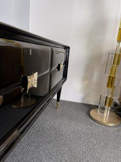 Vittorio Dassi Sideboard Lacquered Wood and Brass by Vittorio Dassi Italy 1950s - 1982742