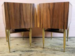 Vittorio Dassi Vittorio Dassi Pair of End Tables Nightstands Italy circa1955 - 1300944