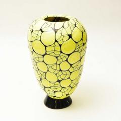 Vittorio Ferro Vittorio Ferro blown yellow and green glass vase - 4094333