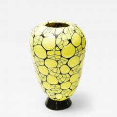 Vittorio Ferro Vittorio Ferro blown yellow and green glass vase - 4101357