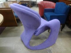 Vittorio Introini Italian Modern Sculptural Lounge Chair Attributed To Vittorio Introini - 4193840
