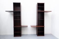 Vittorio Introini Mid Century Modern Pair of Wall unit by Vittorio Introini 1960s - 2267210