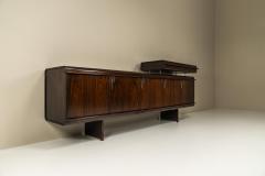 Vittorio Introini Sideboard Pellicano in Rosewood by Vittorio Introini for Saporiti Italy 1960s - 3067355