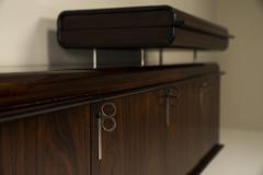 Vittorio Introini Sideboard Pellicano in Rosewood by Vittorio Introini for Saporiti Italy 1960s - 3067358