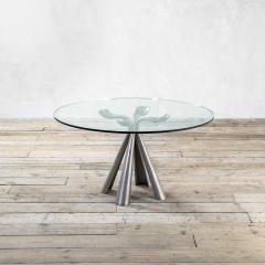 Vittorio Introini Vittorio Introini Table Mod Colby for Saporiti in Die Cast Steel - 2438980