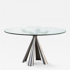 Vittorio Introini Vittorio Introini Table Mod Colby for Saporiti in Die Cast Steel - 2440596