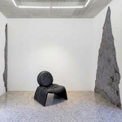 Vittorio Introini Vittorio Introini armchair Calypso C35 1980s  - 4564097