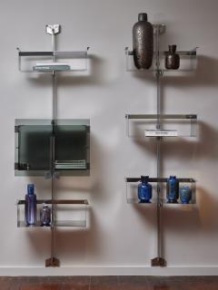 Vittorio Introini Wall shelves by Vittorio Introini 70s - 3460818