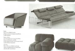 Vittorio Mazzucconi Vittorio Mazzucconi Positiv Plexi and Leather Sofa - 583374