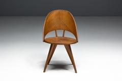 Vittorio Nobili Mid Century Plywood Dining Chairs Italy 1950s - 4431565