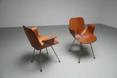 Vittorio Nobili Set of 2 Medea Armchairs by Vittorio Nobili for Fratelli Tagliabue Italy 1955 - 3405838