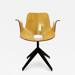 Vittorio Nobili Swivel Chair Medea By Vittorio Nobili For Fratelli Tagliabue - 1825707