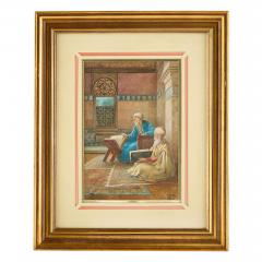 Vittorio Rappini Pair of early 20th century Orientalist watercolours by Vittorio Rappini - 4448580