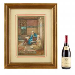 Vittorio Rappini Pair of early 20th century Orientalist watercolours by Vittorio Rappini - 4448587