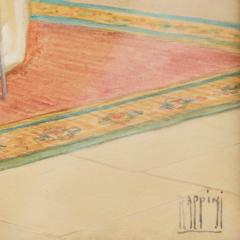 Vittorio Rappini Pair of early 20th century Orientalist watercolours by Vittorio Rappini - 4448588