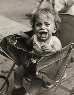 Vivian Maier Crying Child in Stroller Vintage Print Female Street Photographer - 3718268