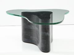 Vladimir Kagan 1960s Biomorphic Custom Made Cerused Oak Coffee Table - 2717346