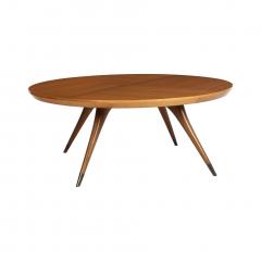 Vladimir Kagan 72 Round Vladimir Kagan Dining Table 1950s - 3925828