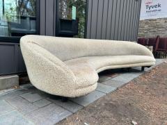 Vladimir Kagan Curvaceous Vladimir Kagan Serpentine Sloane Sofa Mid Century Modern - 4160007