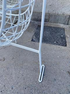 Vladimir Kagan FABULOUS SET OF 4 WHITE PAINTED STEAL CAPRICORN CHAIRS BY VLADIMIR KAGAN - 3023881