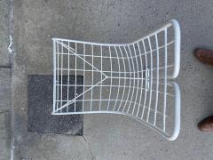 Vladimir Kagan FABULOUS SET OF 4 WHITE PAINTED STEAL CAPRICORN CHAIRS BY VLADIMIR KAGAN - 3023945