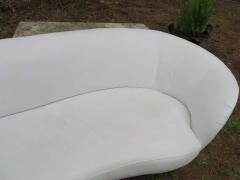 Vladimir Kagan Fabulous Vladimir Kagan White Leather Cloud Sofa Weiman 1980s - 1241011