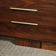 Vladimir Kagan Important Mid Century Vladimir Kagan Rosewood Chest of Drawers w Brass Hardware - 4403344