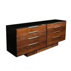 Vladimir Kagan Important Mid Century Vladimir Kagan Rosewood Chest of Drawers w Brass Hardware - 4403350