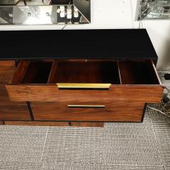 Vladimir Kagan Important Mid Century Vladimir Kagan Rosewood Chest of Drawers w Brass Hardware - 4403351