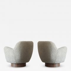 Vladimir Kagan Kagan Dreyfuss Swivel Chairs Model 100A by Vladimir Kagan - 4538005