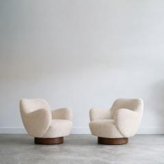 Vladimir Kagan Kagan Dreyfuss Swivel Chairs Model 100A by Vladimir Kagan - 4565152
