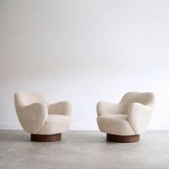 Vladimir Kagan Kagan Dreyfuss Swivel Chairs Model 100A by Vladimir Kagan - 4565155