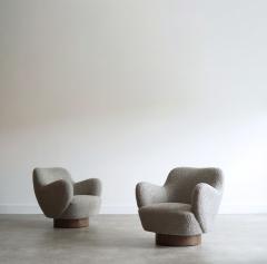 Vladimir Kagan Kagan Dreyfuss Swivel Chairs Model 100A by Vladimir Kagan C 1960s - 4156118